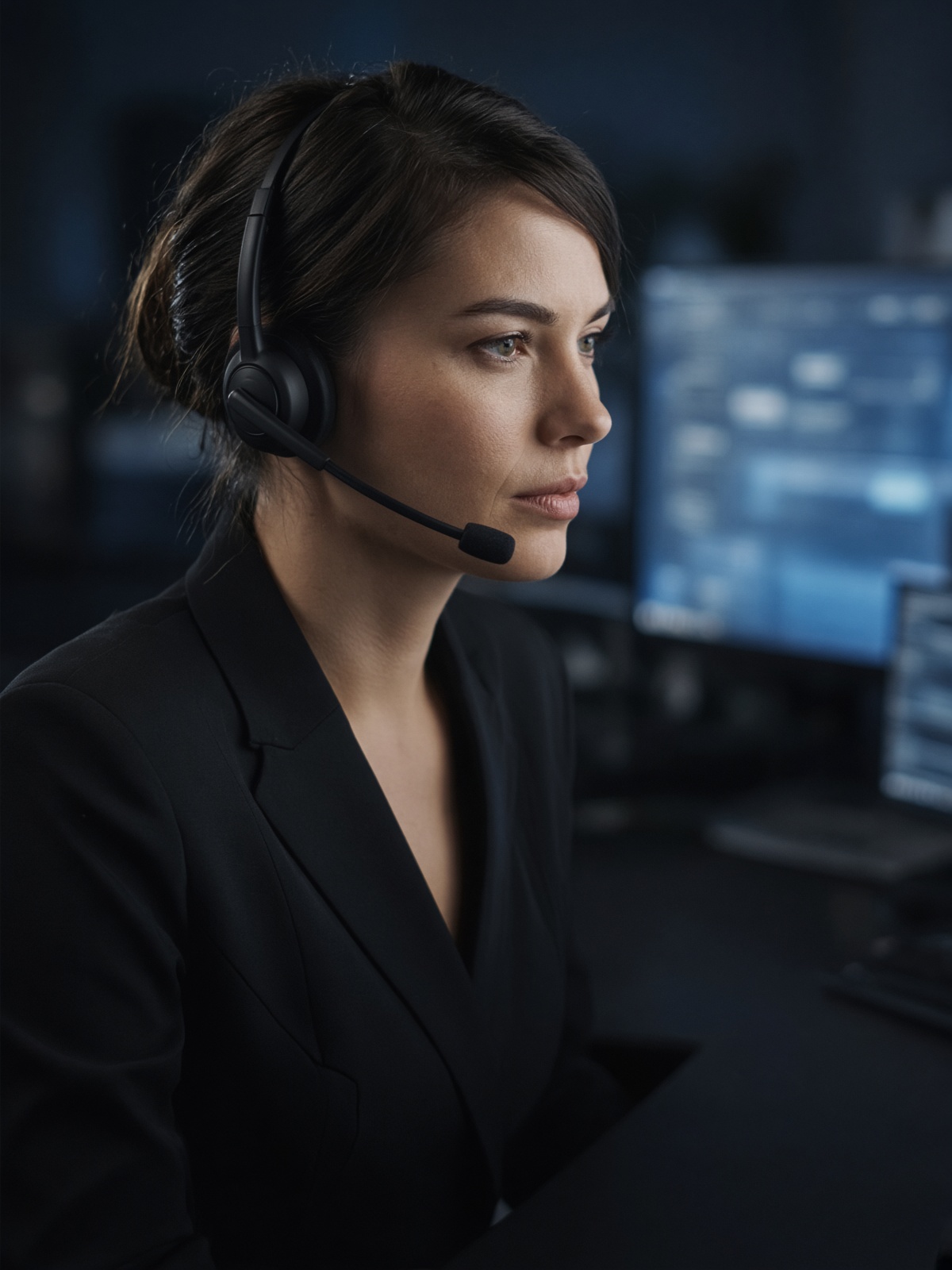 A CallsEngine agent on a live set